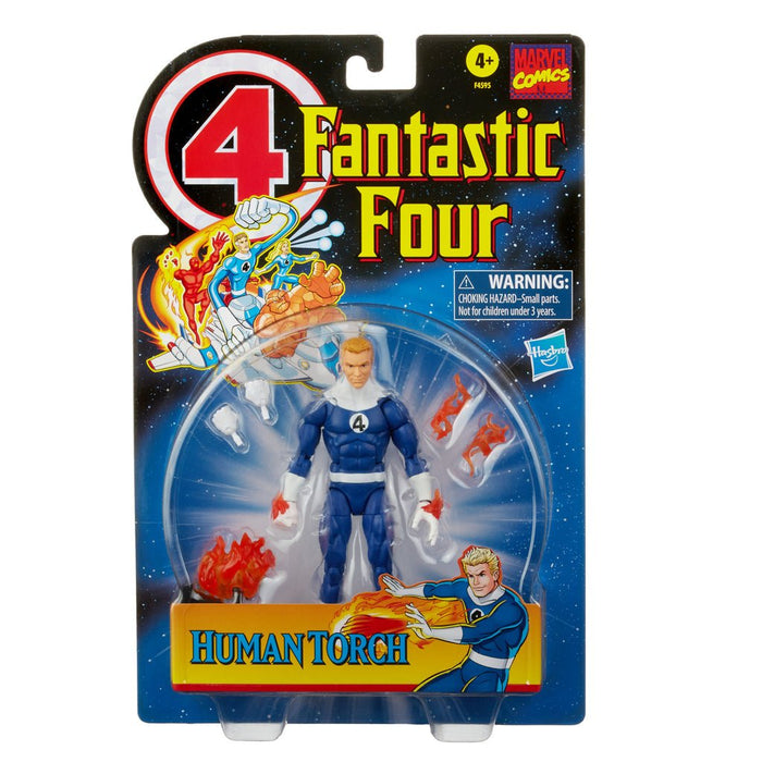 Marvel Legends Fantastic Four Retro Collection Human Torch Exclusive