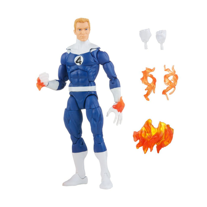 Marvel Legends Fantastic Four Retro Collection Human Torch Exclusive