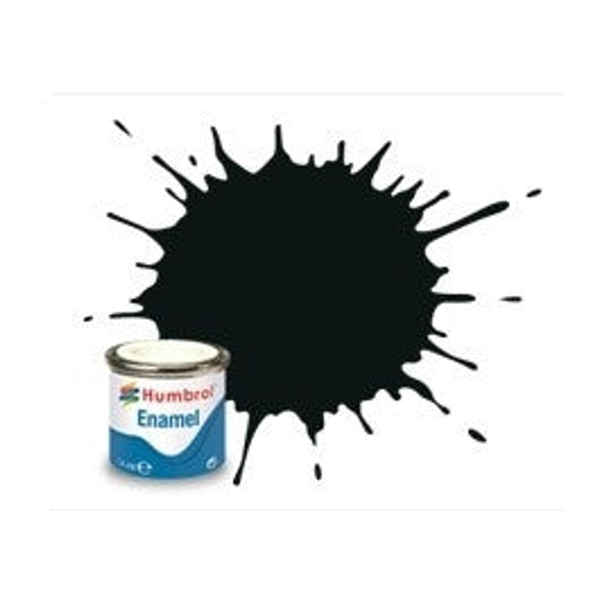Humbrol 91 Black Green Matt AA1002 Enamel 14ml NIB