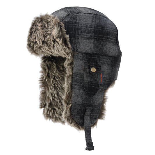 Tough Duck Plaid Aviator Hat (i156)