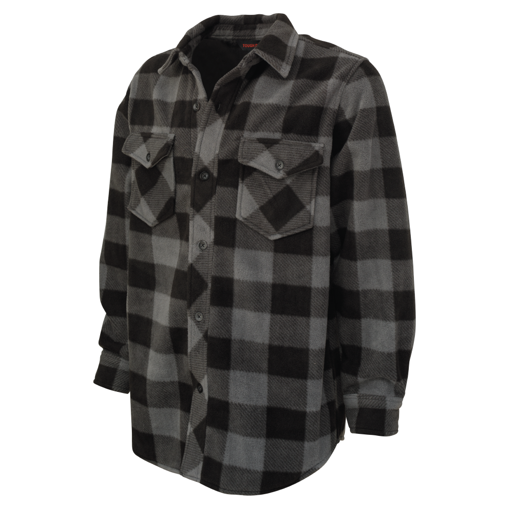 Tough Duck Men's Buffalo Check Fleece Shirt (I964)