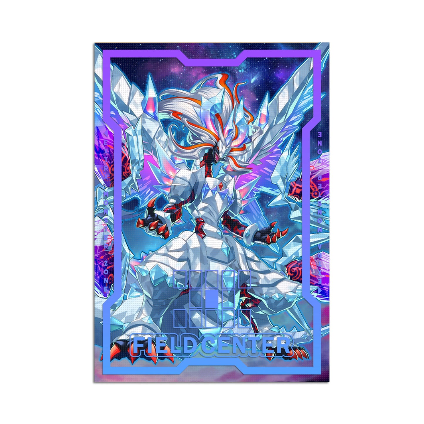 Mirrorjade the Iceblade Dragon Metal Field Center