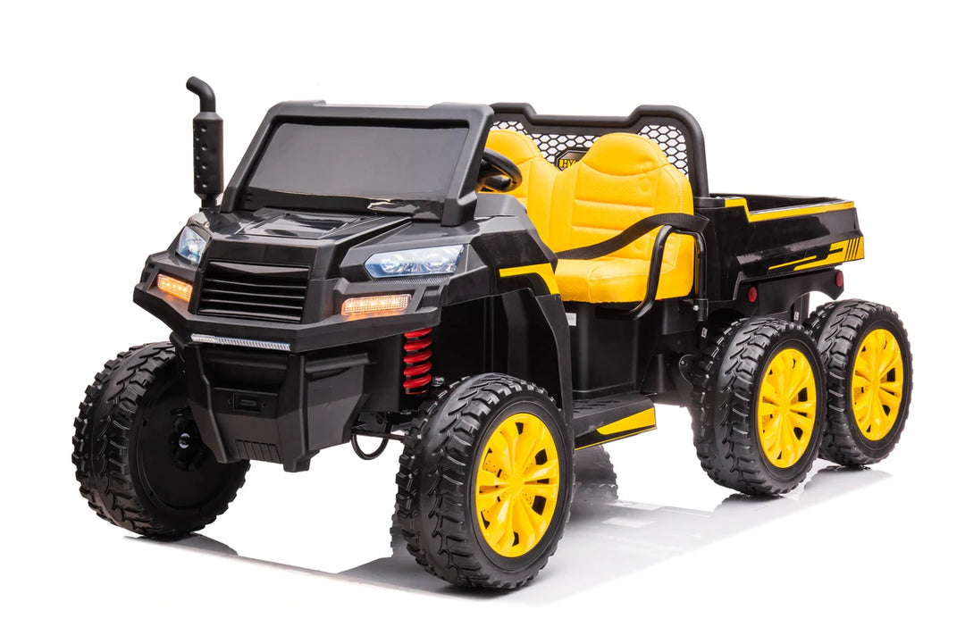 2026 6 WHEEL TRACTOR 24V 2 SEATER KIDS RIDE ON CAR WITH REMOTE CONTROL