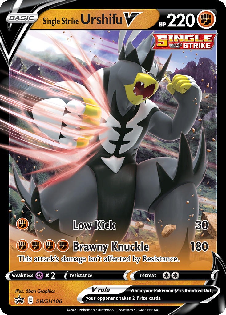 Single Strike Urshifu V SWSH106