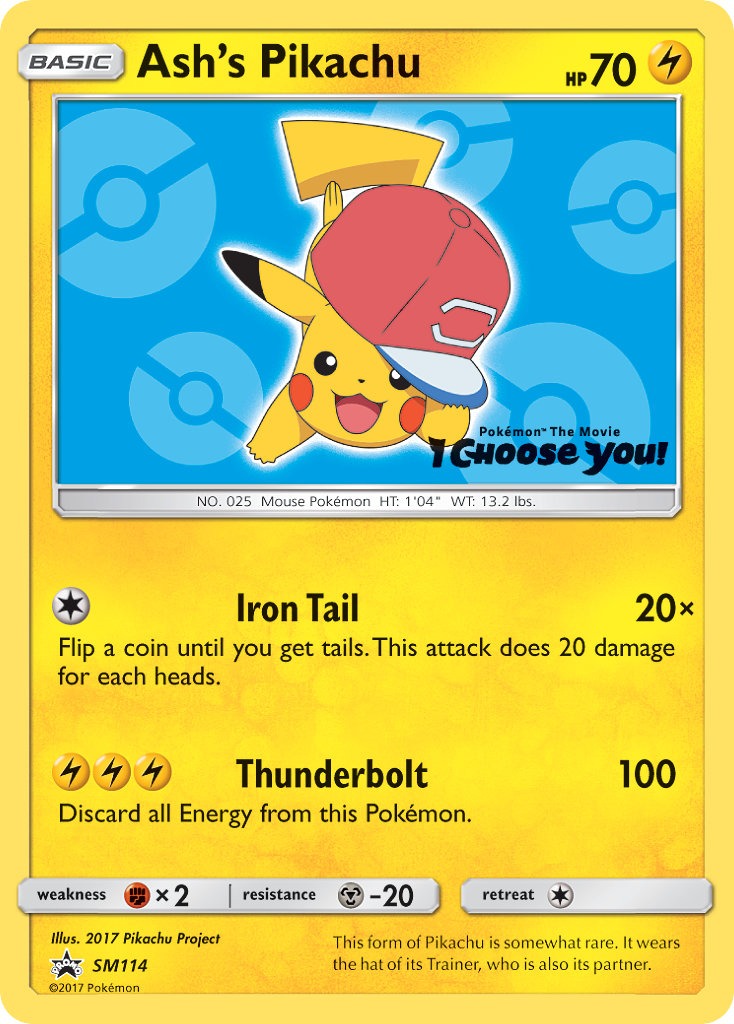 Ash's Pikachu SM114