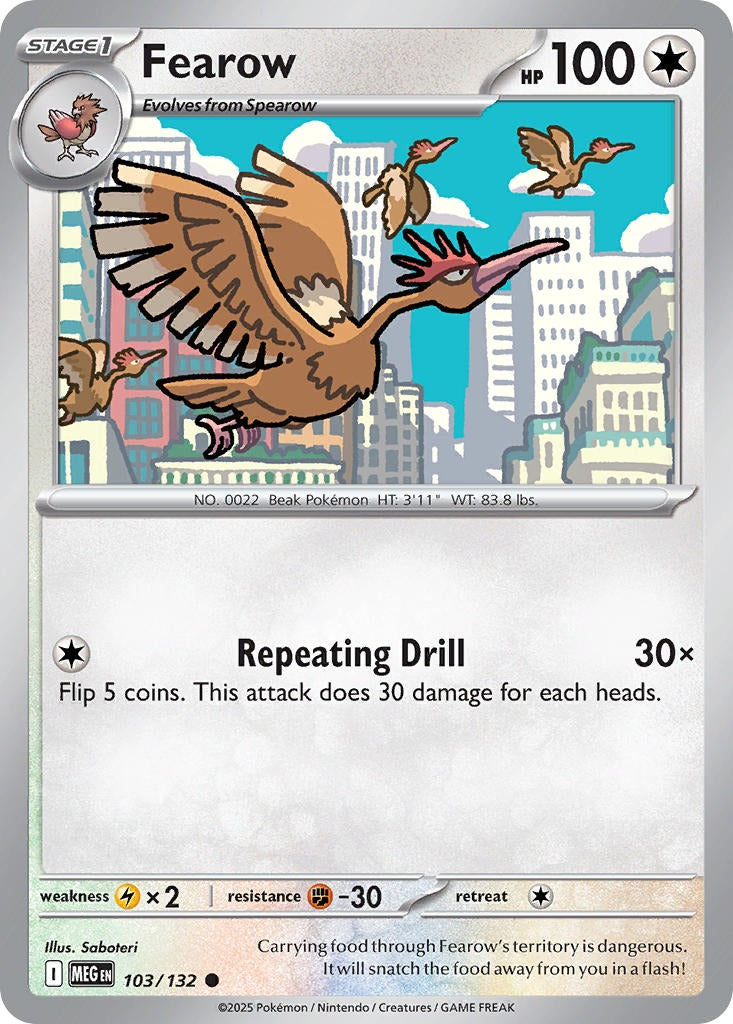 Fearow 103/132