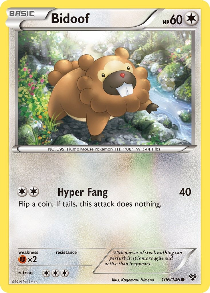 Bidoof 106/146