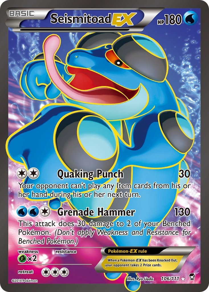 Seismitoad EX 106/111