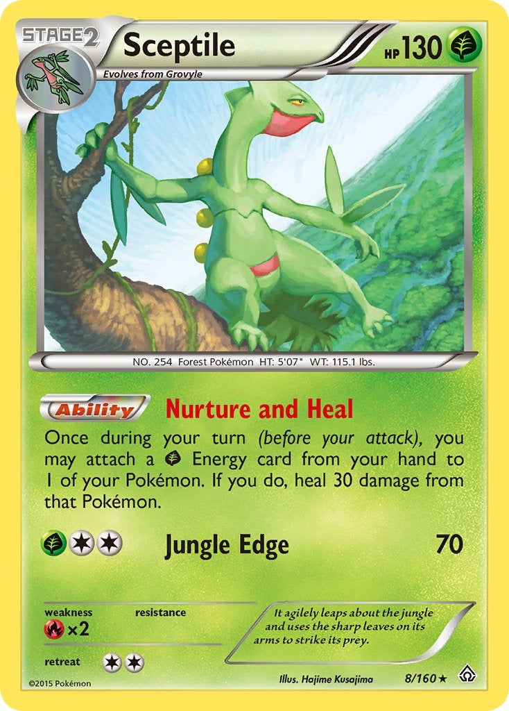 Sceptile 8/160