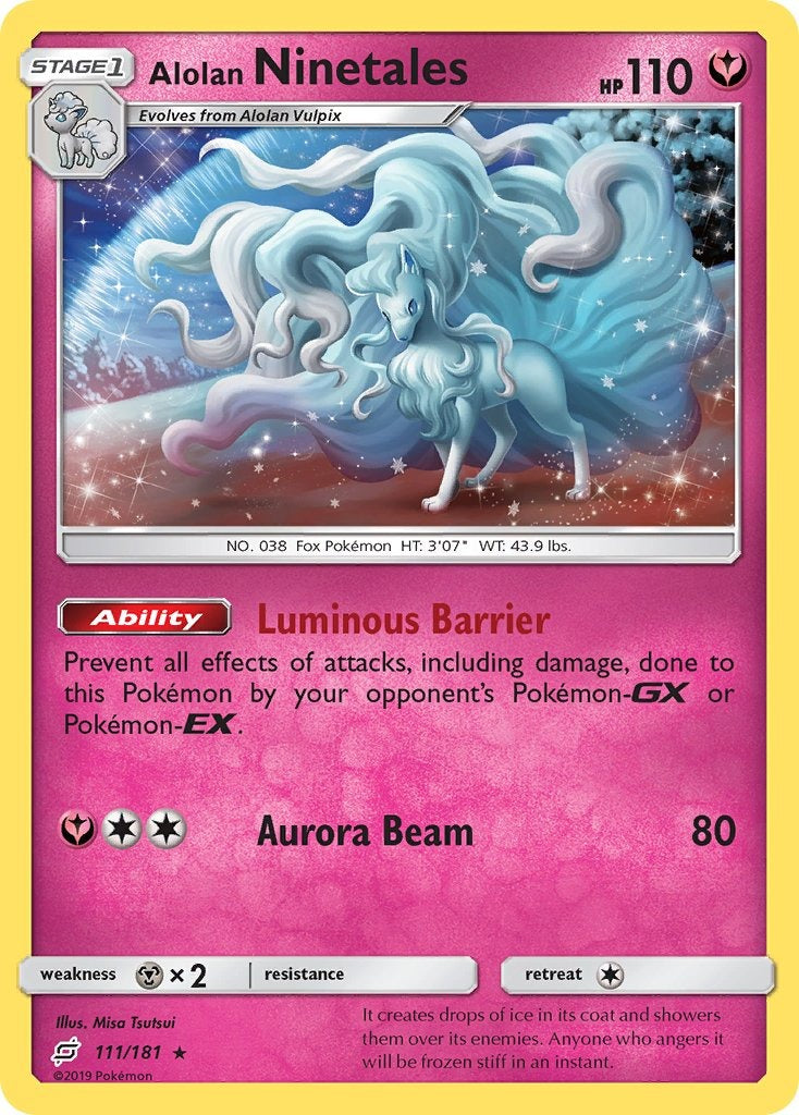 Alolan Ninetales 111/181