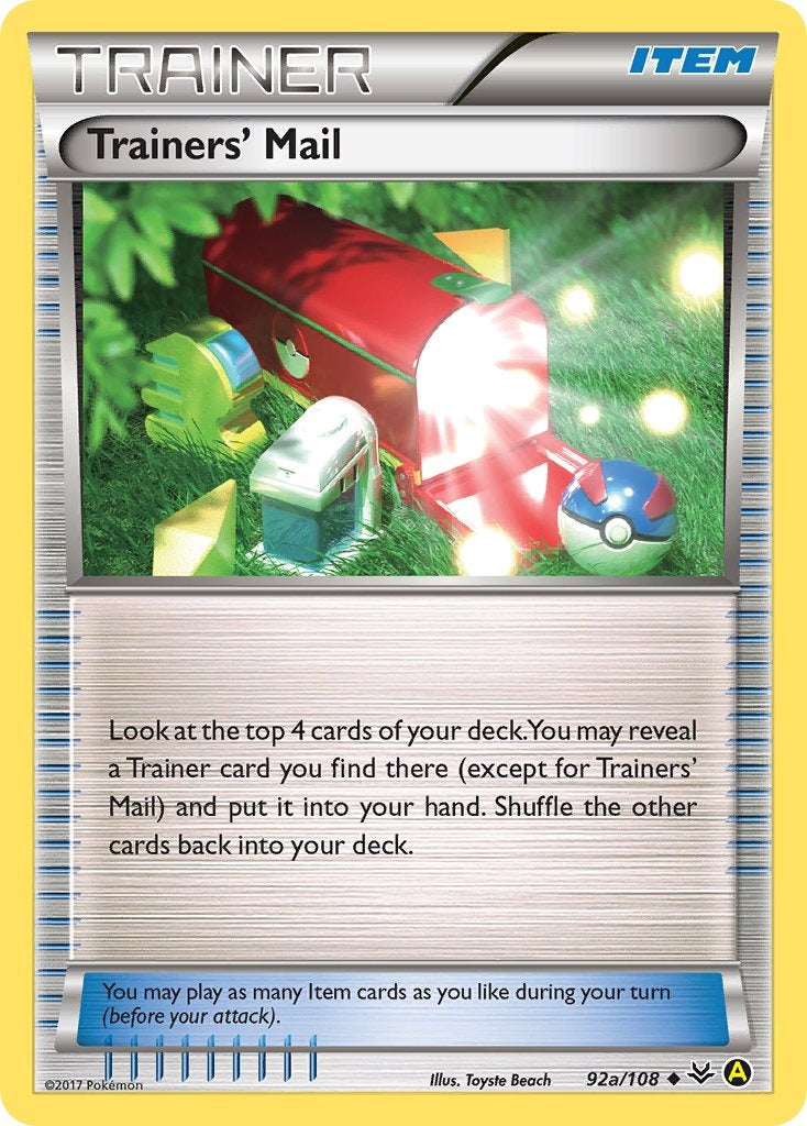 Trainer's Mail 92a/108