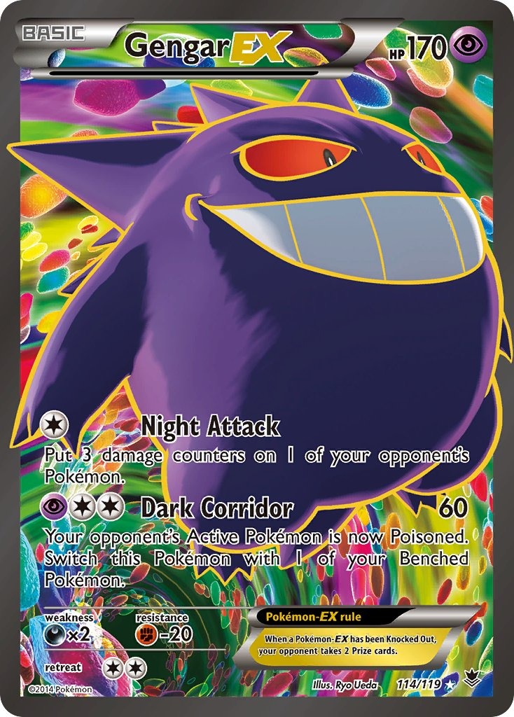 Gengar EX 114/119
