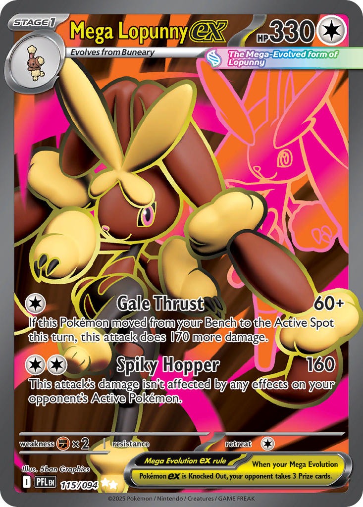 Mega Lopunny ex 115/094