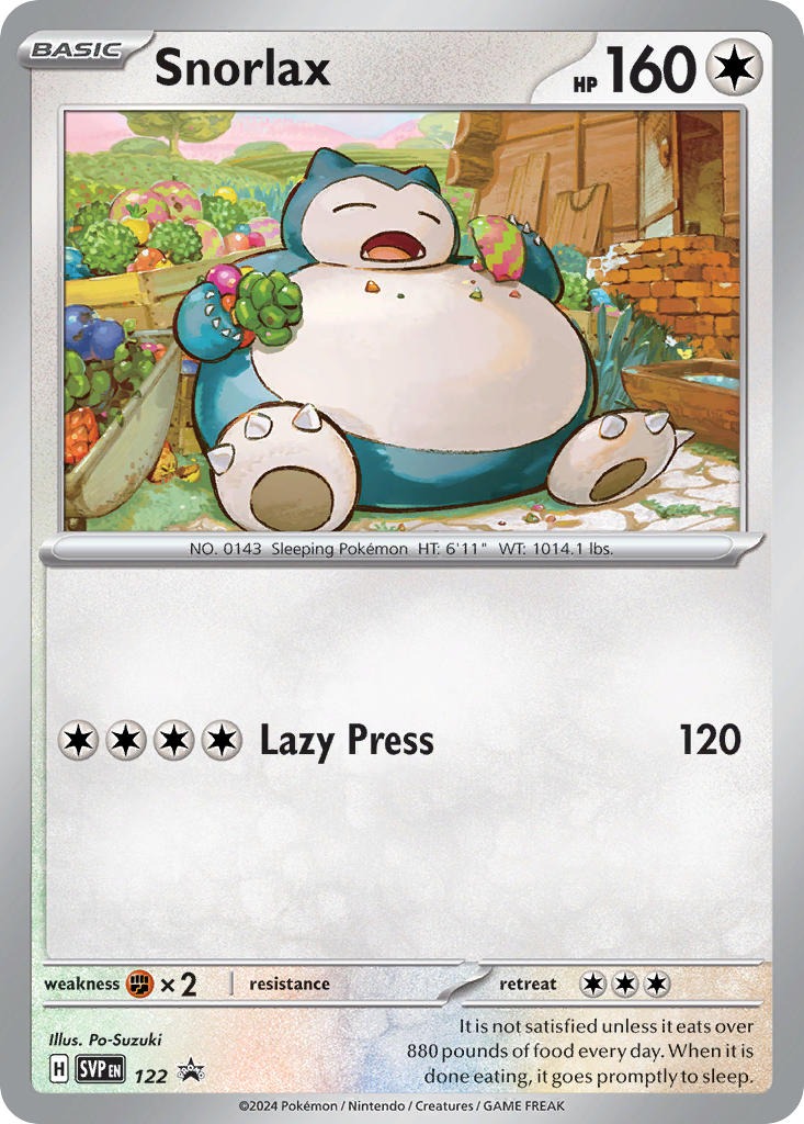 Snorlax 122