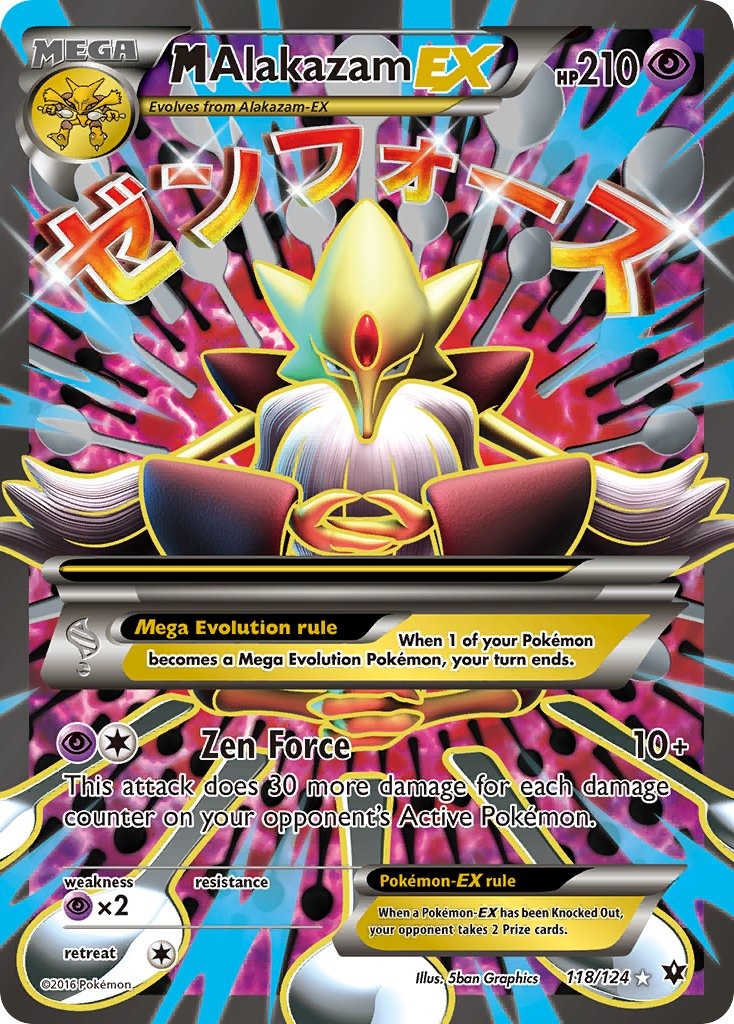 M Alakazam EX 118/124