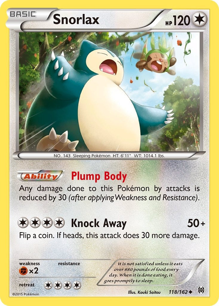 Snorlax 118/162