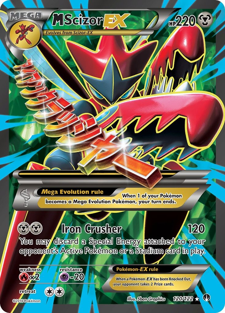 M Scizor EX 120/122