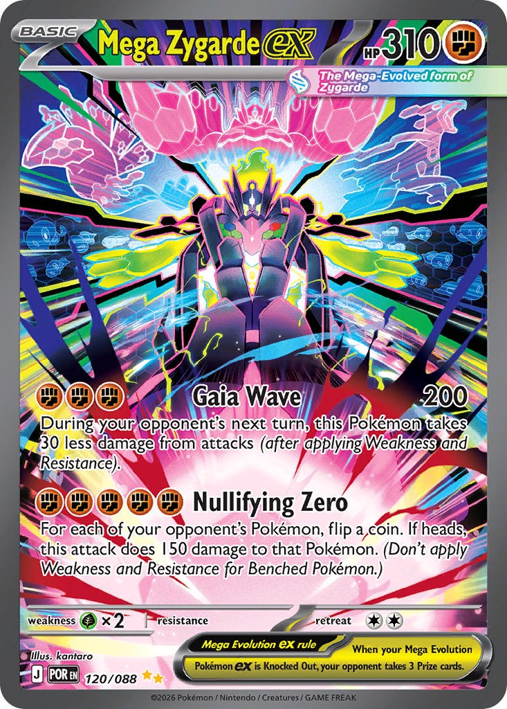 Mega Zygarde ex 120/088