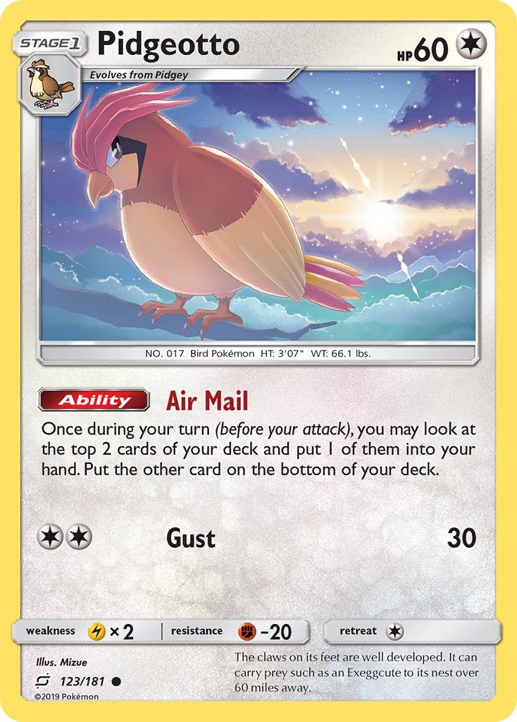 Pidgeotto 123/181
