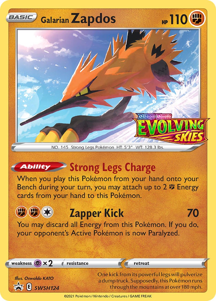 Galarian Zapdos SWSH124