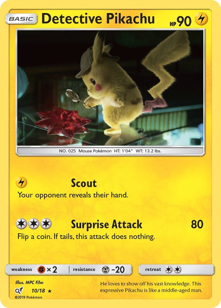 Detective Pikachu 010/018