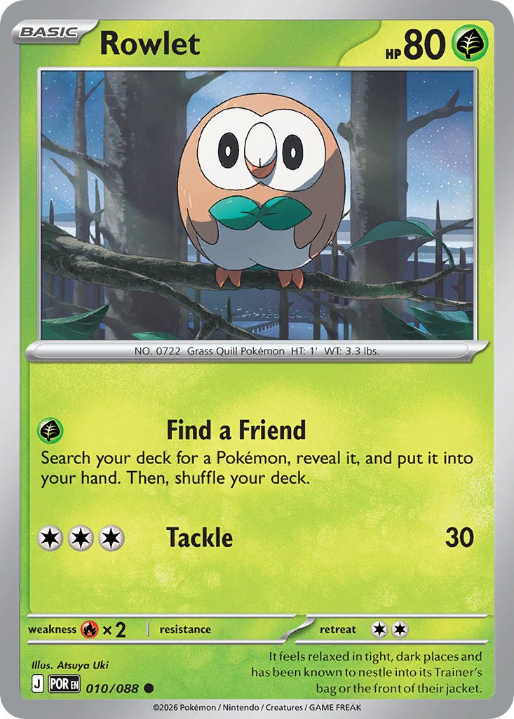 Rowlet 010/088