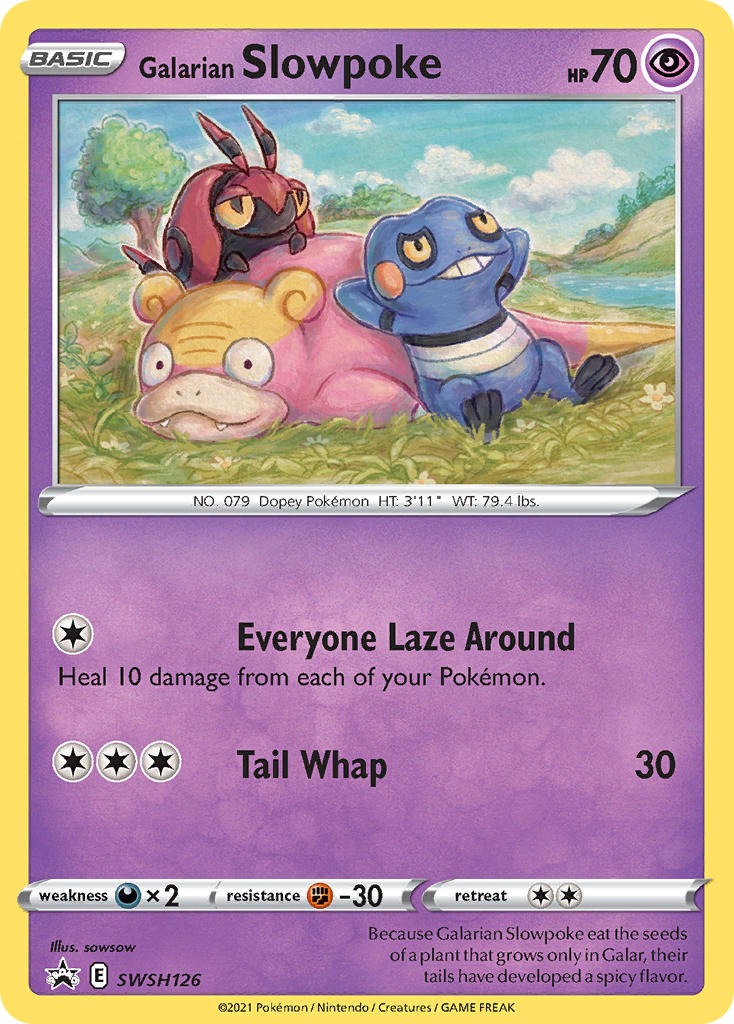 Galarian Slowpoke SWSH126