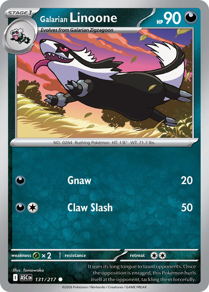 Galarian Linoone 131/217