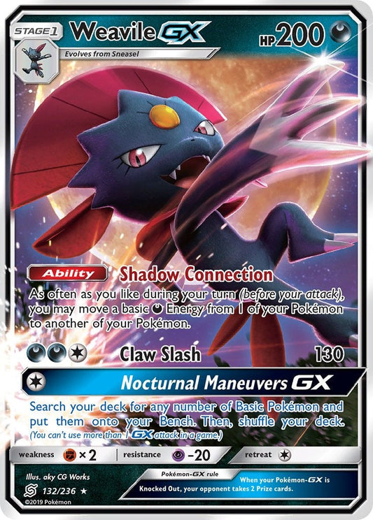 Weavile GX 132/236