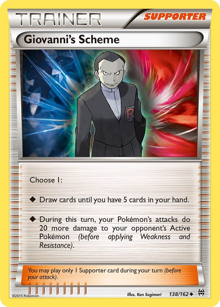 Giovanni’s Scheme 138/162