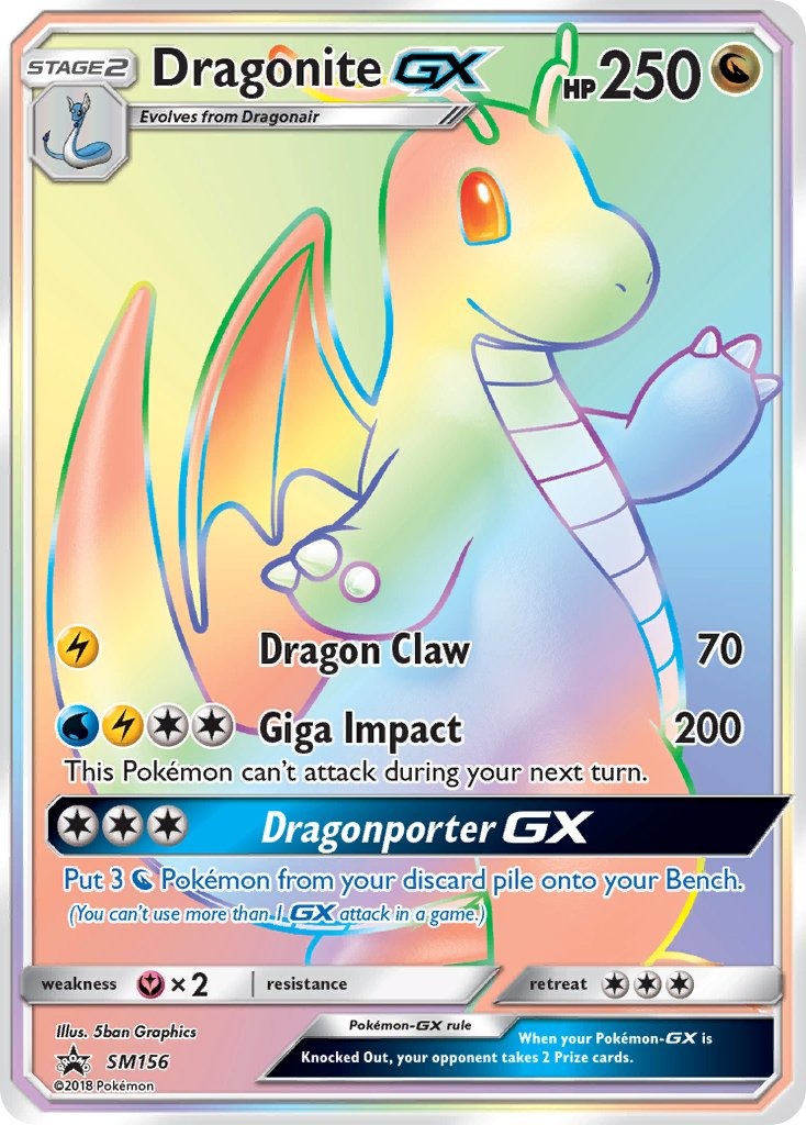 Dragonite GX SM156