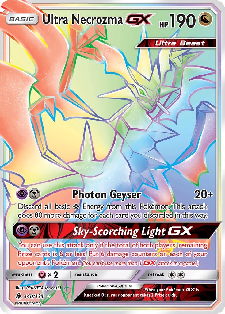 Ultra Necrozma GX 140/131