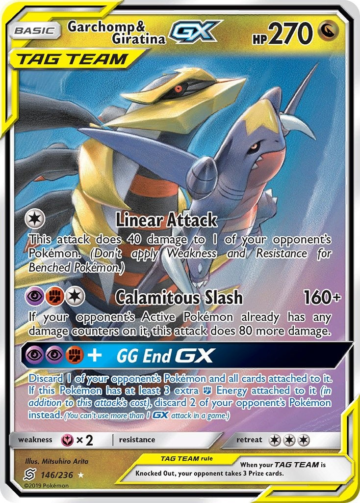 Garchomp & Giratina GX 146/236