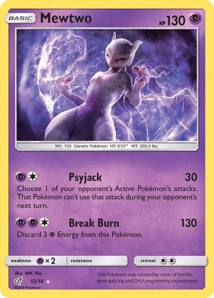 Mewtwo 012/018