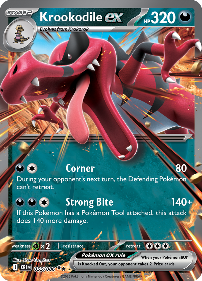 Krookodile ex 055/086