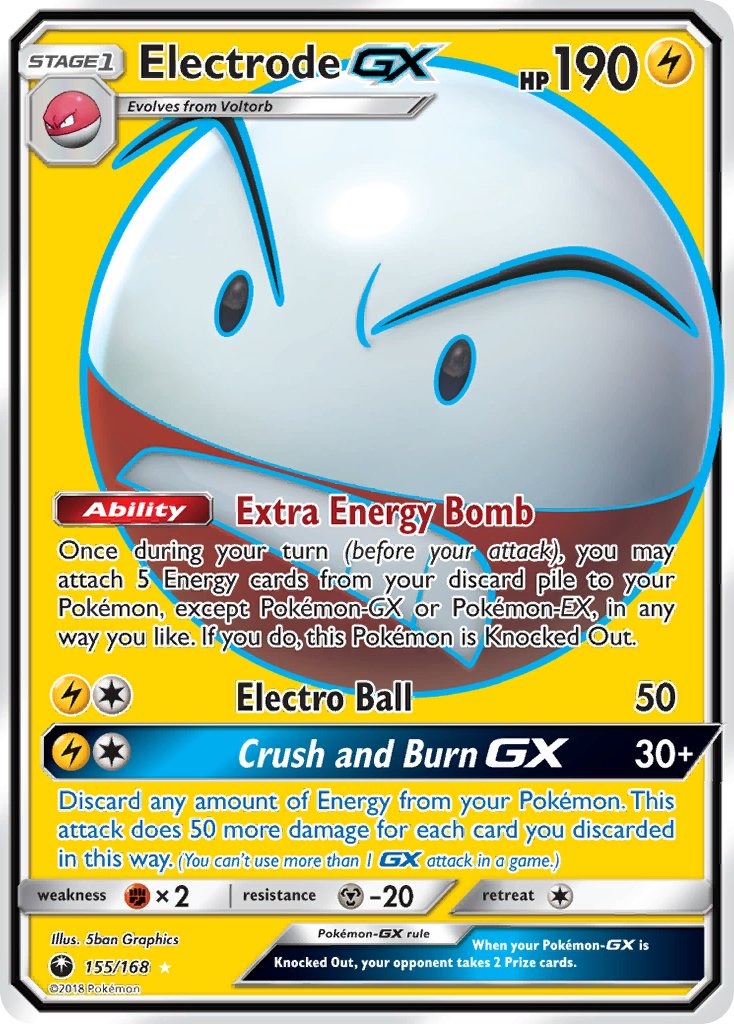Electrode GX 155/168