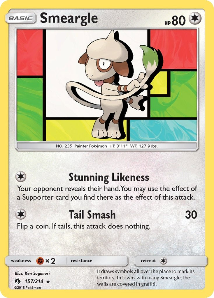 Smeargle 157/214