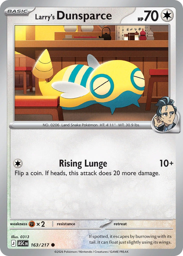 Larry’s Dunsparce 163/217