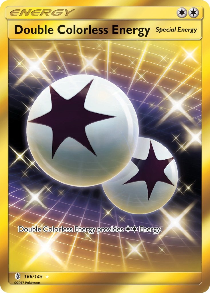 Double Colorless Energy 166/145