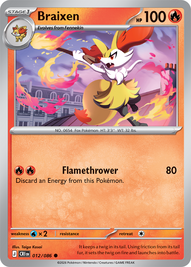 Braixen 012/086