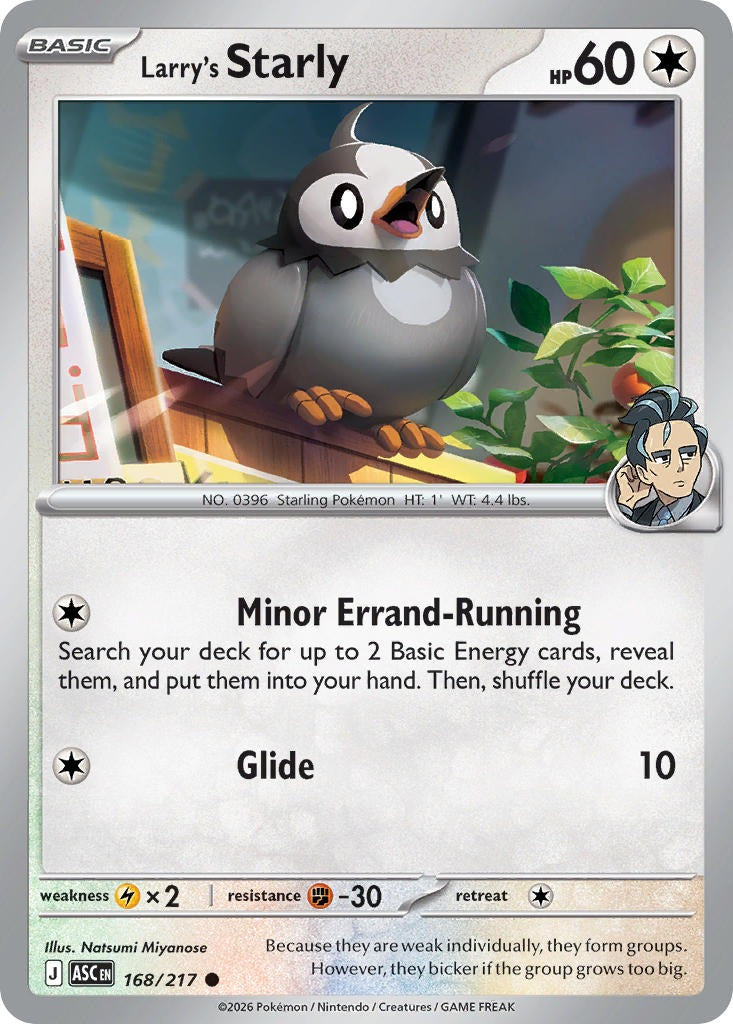Larry’s Starly 168/217