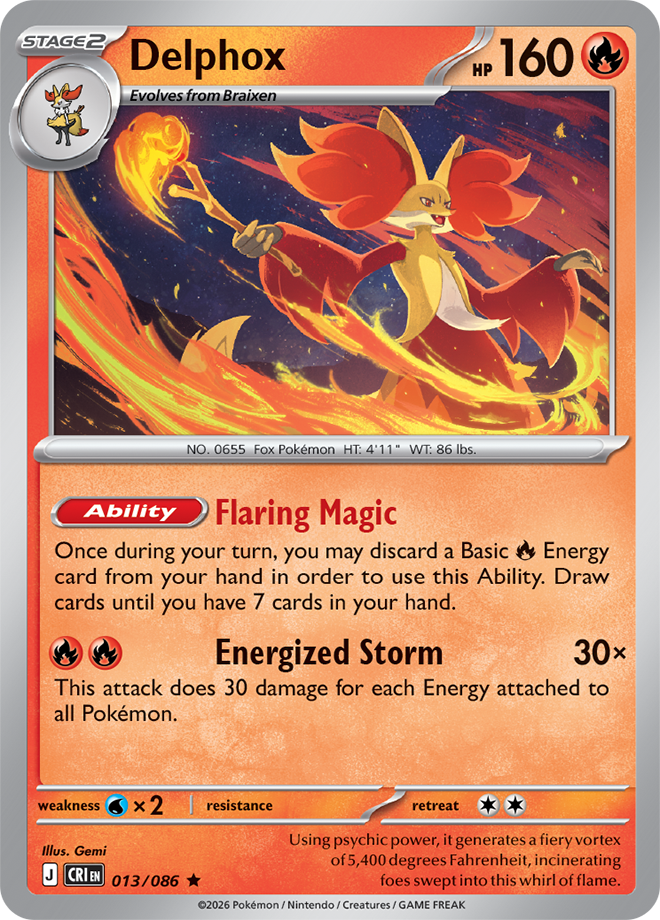 Delphox 013/086