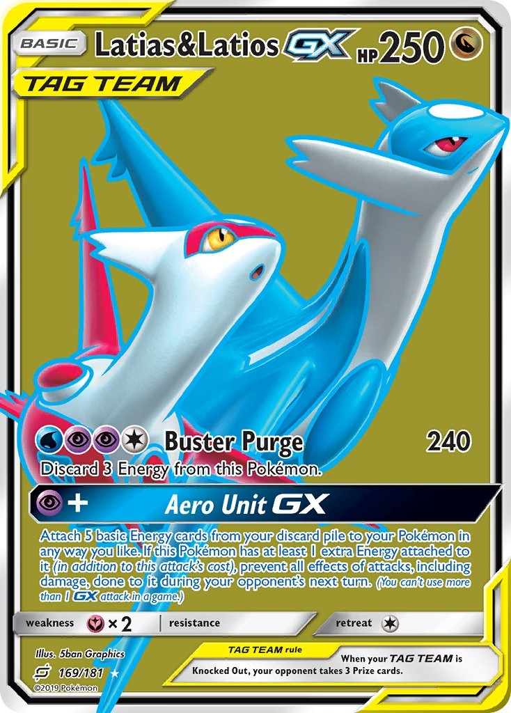 Latias & Latios GX 169/181