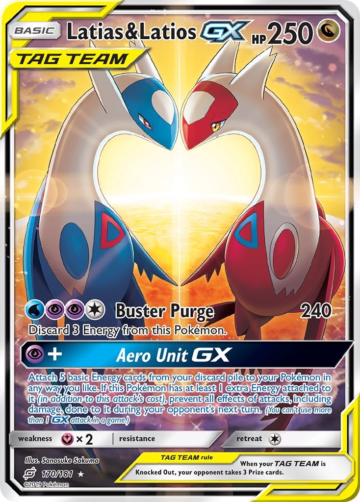 Latias & Latios GX 170/181
