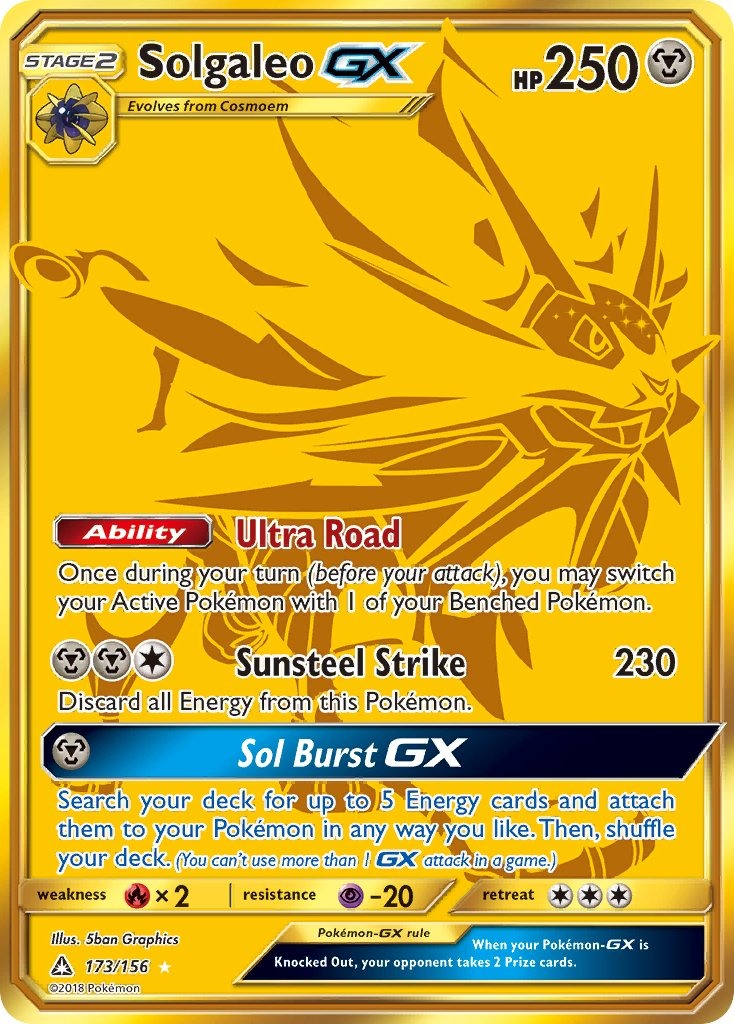 Solgaleo GX 173/156
