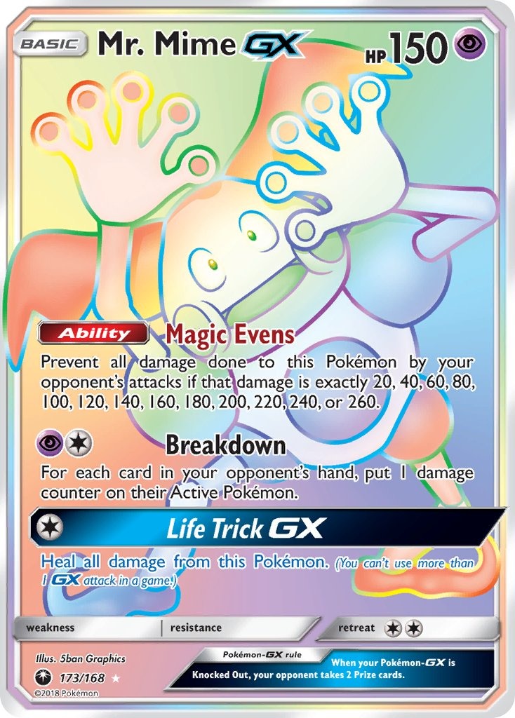 Mr. Mime GX 173/168