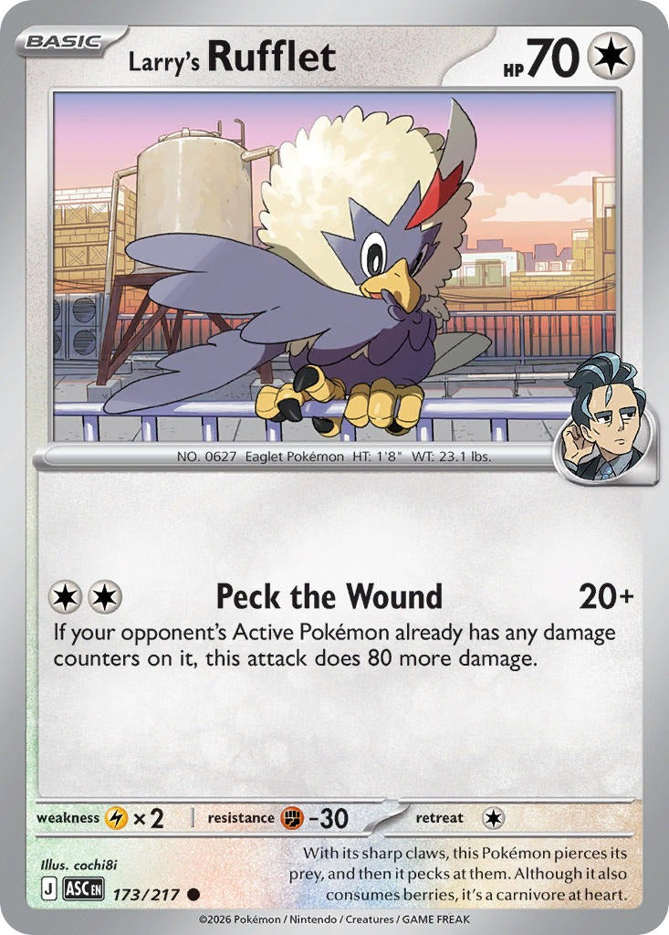 Larry’s Rufflet 173/217