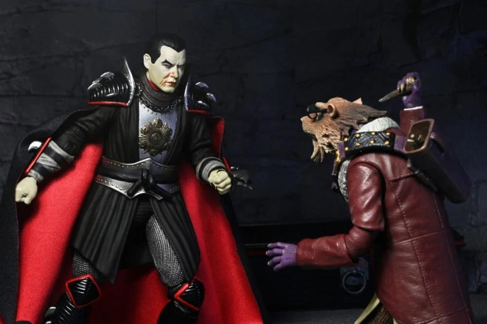 Universal Monsters x Teenage Mutant Ninja Turtles - Ultimate Shredder as Dracula Action Figurenv