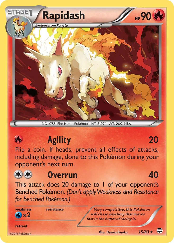 Rapidash 15/83