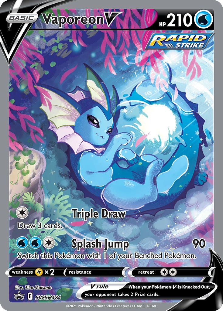 Vaporeon V SWSH181